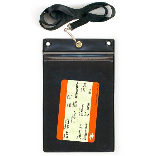 Amazon.com : StoreSMART® - Train Ticket Holder - Zip Closure with